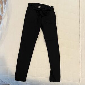 BEVY FLOG Black Straight Leg Pants